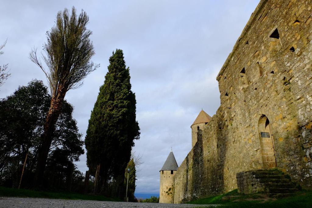 Relais De L'Alsou- Piscine Panzió Labastide-en-Val Kültér fotó