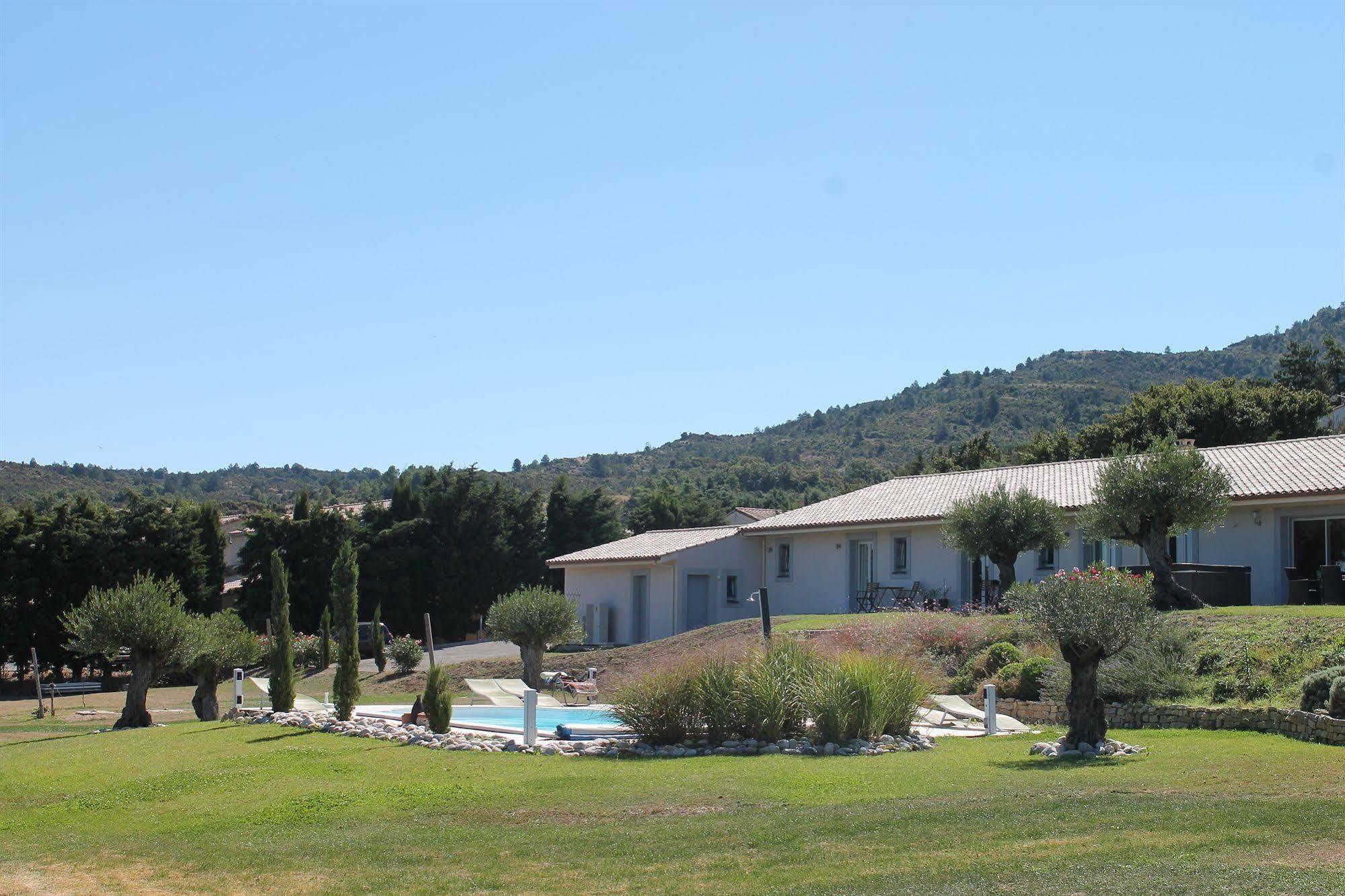 Relais De L'Alsou- Piscine Panzió Labastide-en-Val Kültér fotó